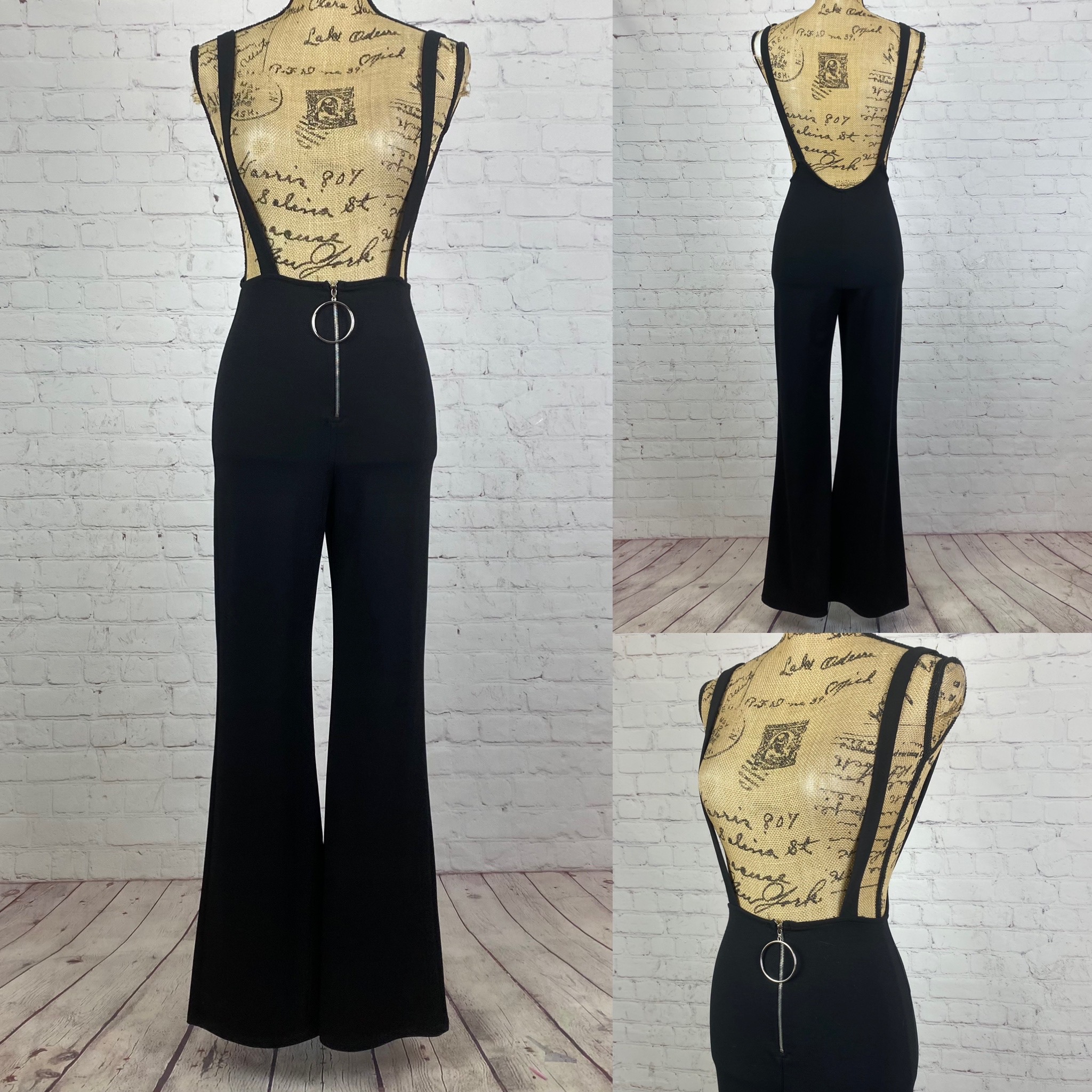 suspender jumpsuit fashion nova