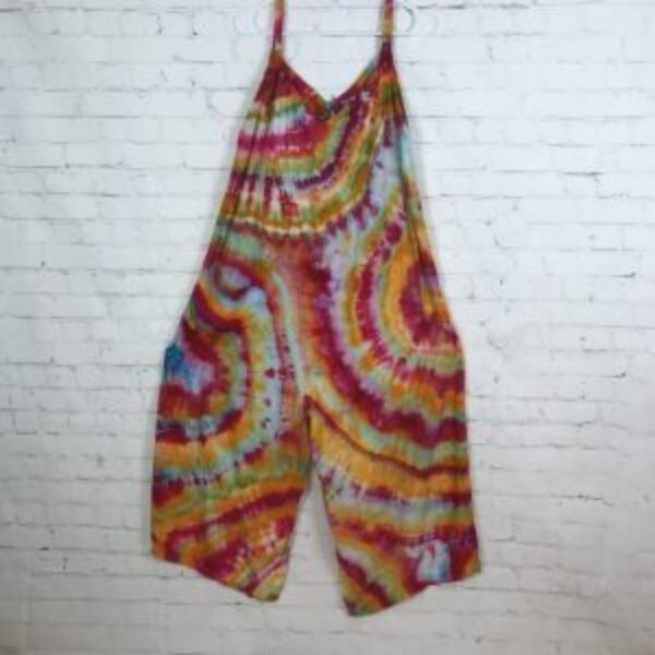 Lazy Days Geode Ice Tie Dyed Jumpsuit