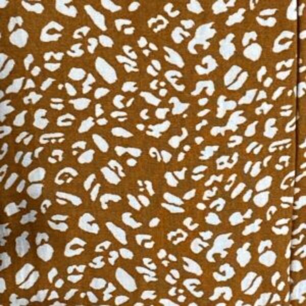 Altar’d State Rust Pattern Multi Tier Side Cutouts Mini Dress
