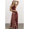 Baltic Born Tatiana Rose Velvet One Shoulder Maxi - Image 2