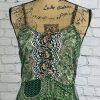 Earthtones Mandala Print Lace Up Back Maxi - Image 2