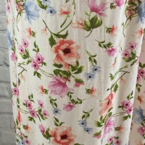 J for Justify Floral Smocked Wide Leg Jumpsuit