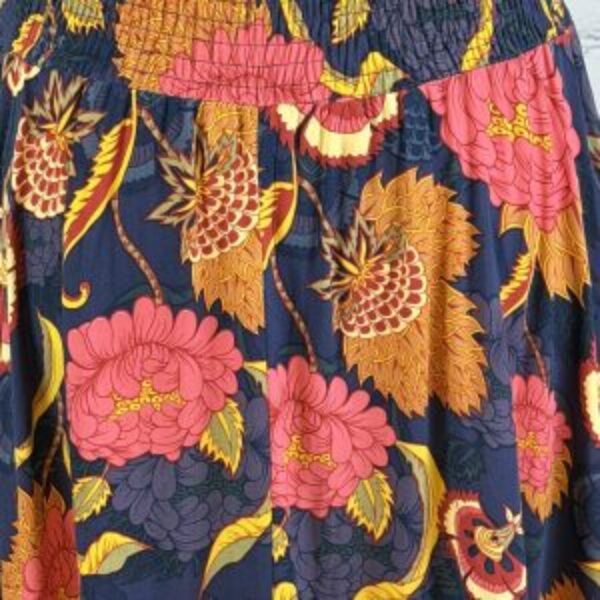 Jaase Jade Leah Floral Caviar Print Boho Maxi